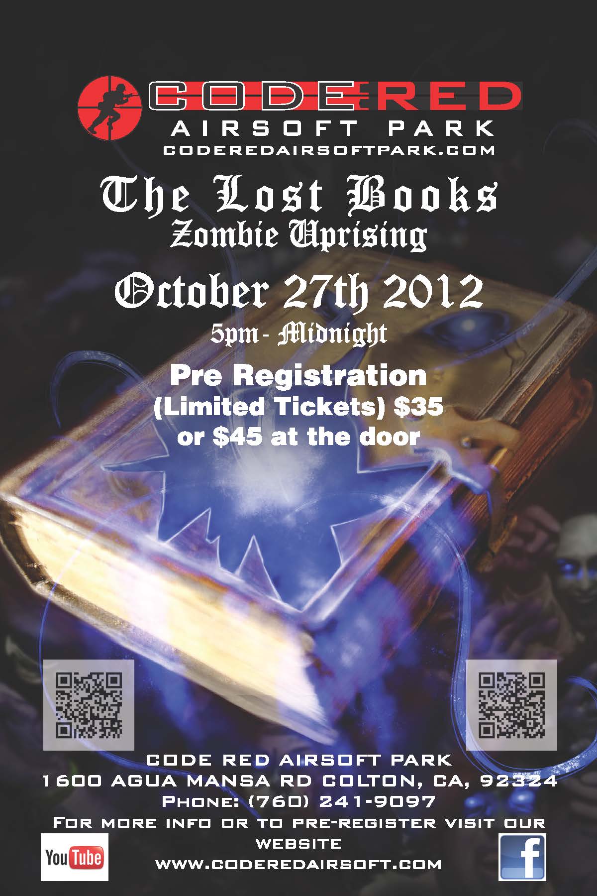 Code Red Airsoft Park Special Events